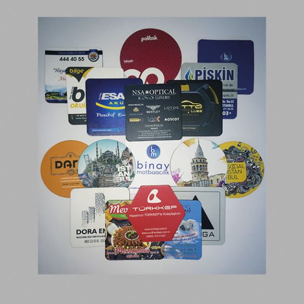 bardak altlığı basımı